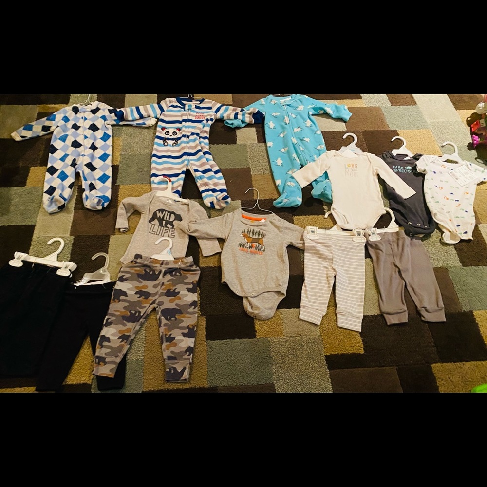 Lot of boys 6-9 month fall/winter clothes